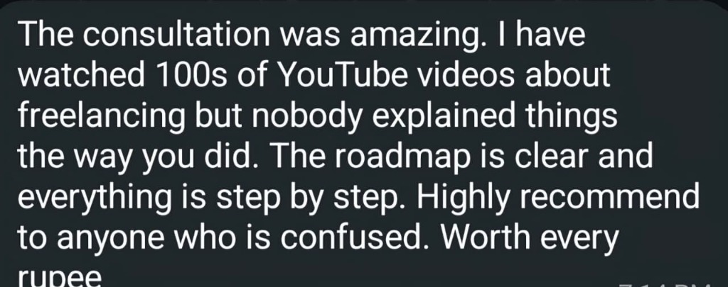 Testimonial proof 3